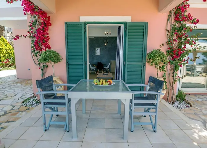 别墅 Secluded, Sunset, Beaches, Walk To Village-melina Athánion