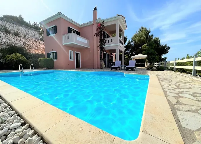 Villa Secluded, Sunset, Beaches, Walk To Village-melina Athanion